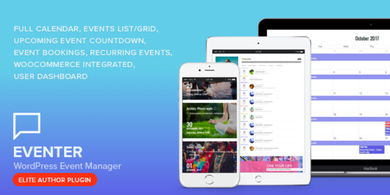 Eventer – WordPress Event & Booking Manager Plugin
