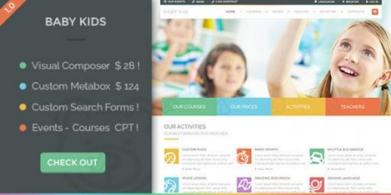 Baby Kids – Education Primary School For Children