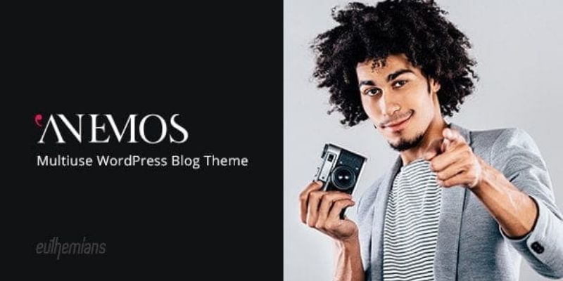 Anemos – A Multiuse Blogging WordPress Theme